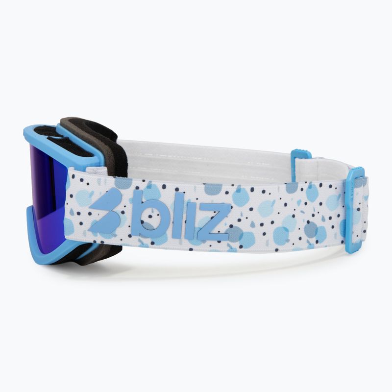 Children's ski goggles Bliz Pixie Jr matte blue/brown/blue multi 4