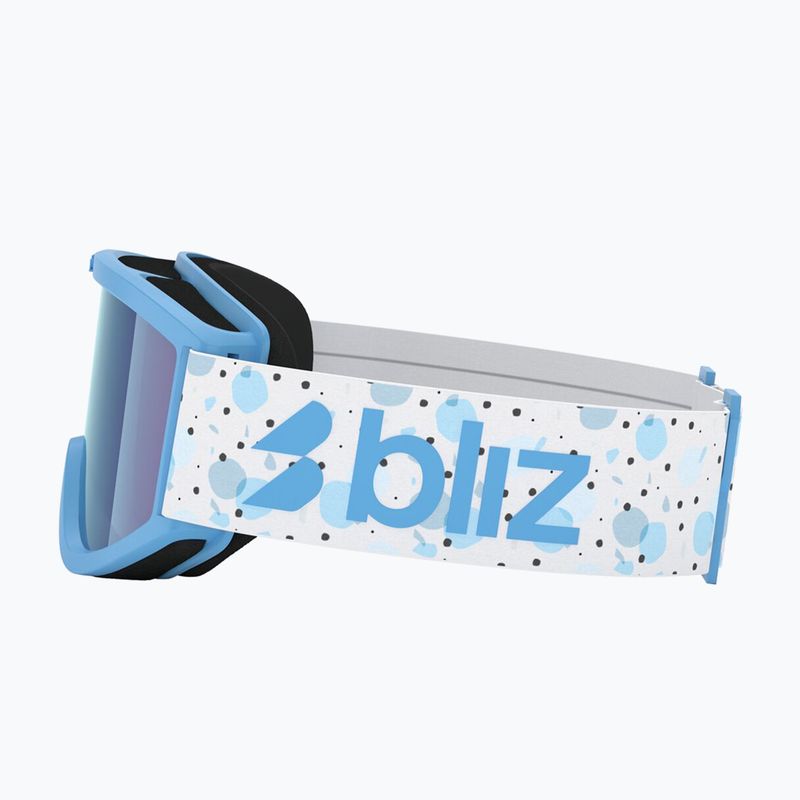 Children's ski goggles Bliz Pixie Jr matte blue/brown/blue multi 4