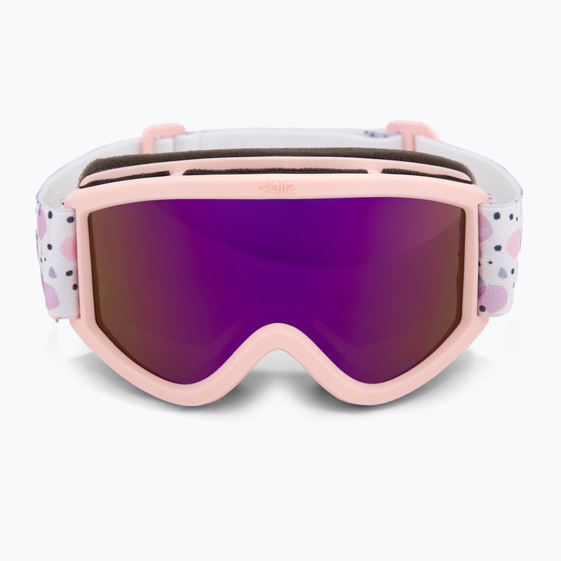 Children's ski goggles Bliz Pixie Jr matte pink/brown/pink multi 2