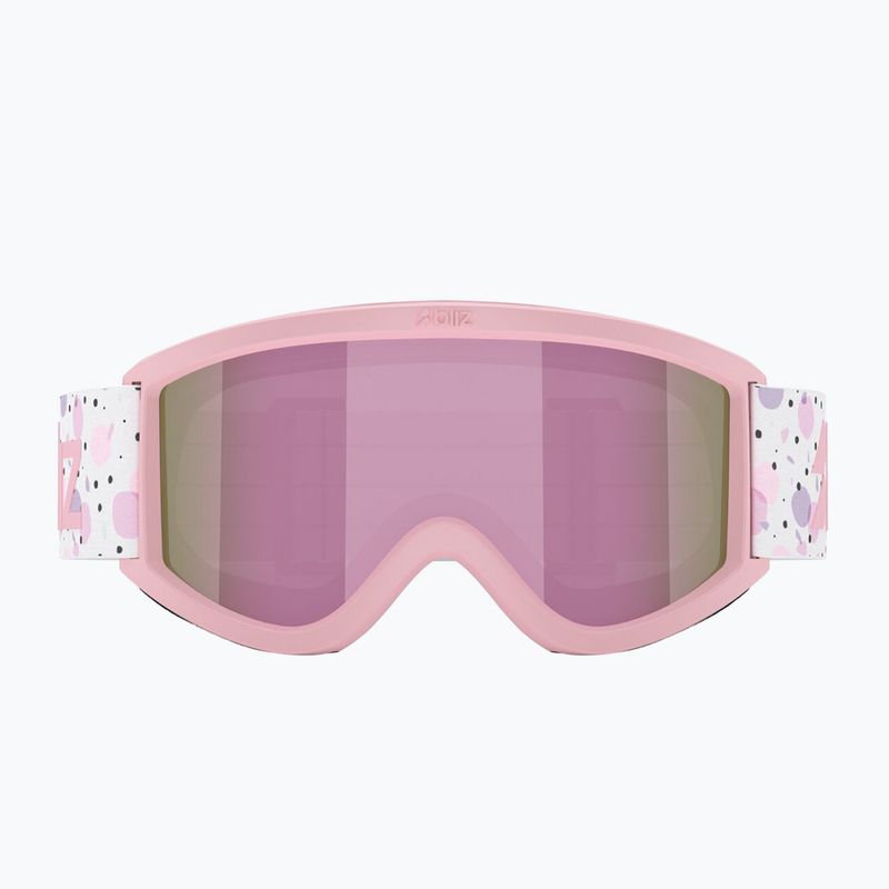 Children's ski goggles Bliz Pixie Jr matte pink/brown/pink multi 3