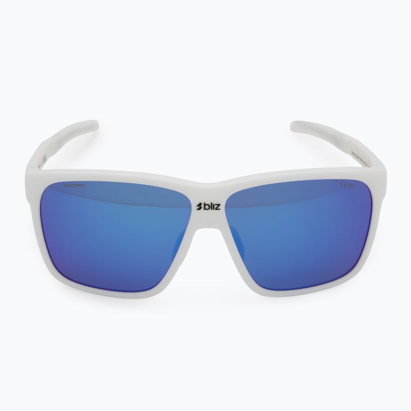 Bliz A001 matte white/grey blue multi sunglasses 3