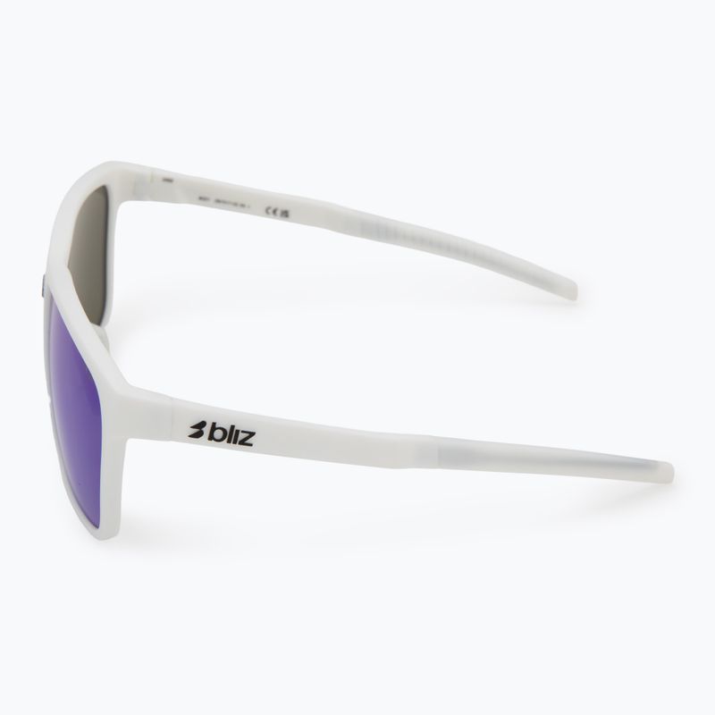 Bliz A001 matte white/grey blue multi sunglasses 4