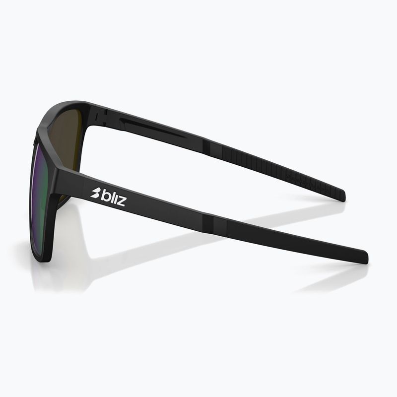 Bliz A001 matte black/brown purple multi sunglasses 5