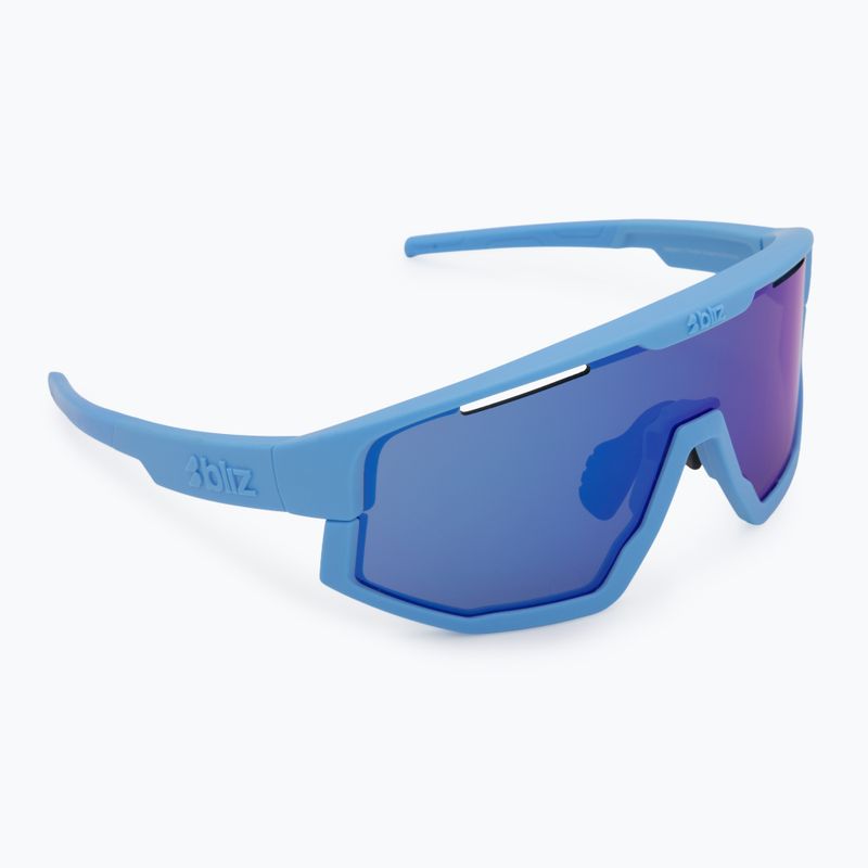 Bliz Vision matte blue/grey blue mirror sunglasses 2