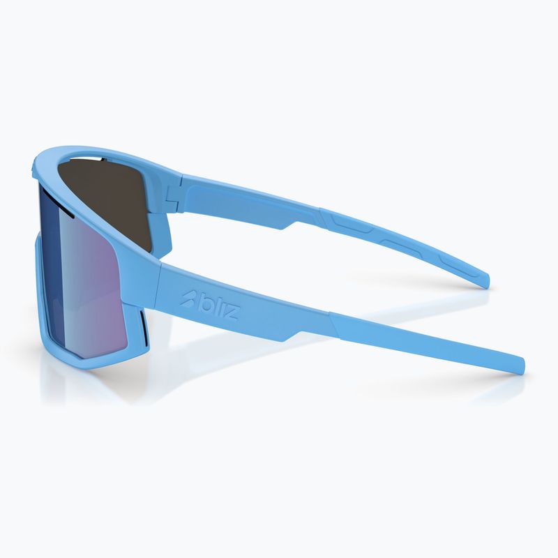 Bliz Vision matte blue/grey blue mirror sunglasses 4
