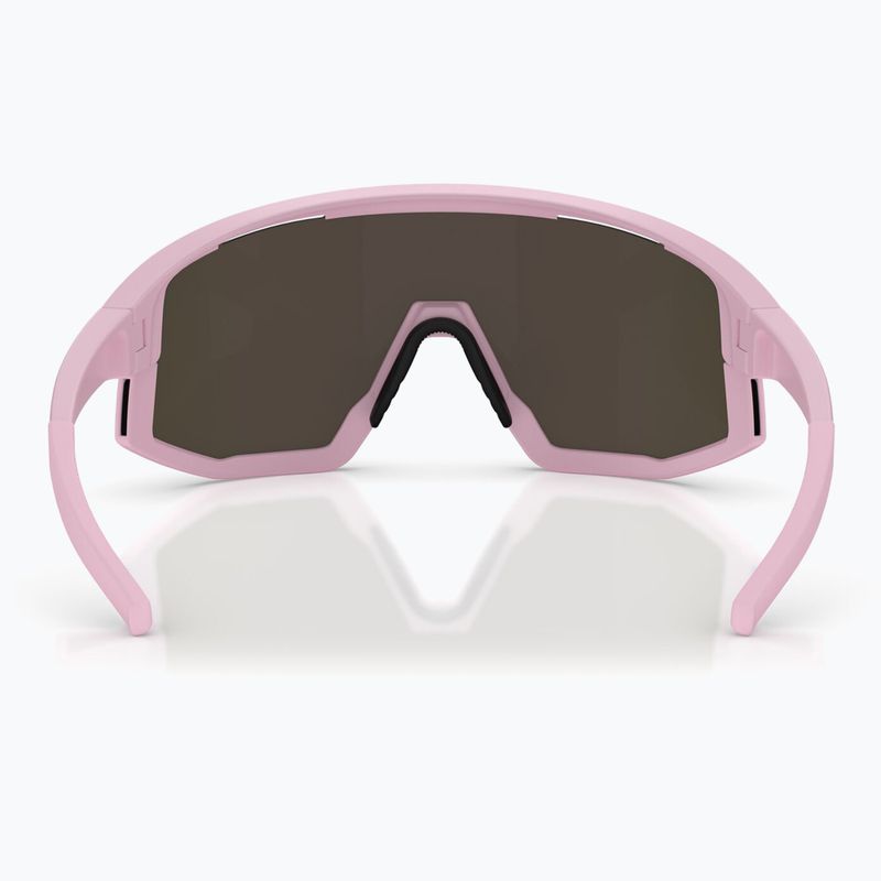 Bliz Vision matte powder pink/brown rosé multi sunglasses 3