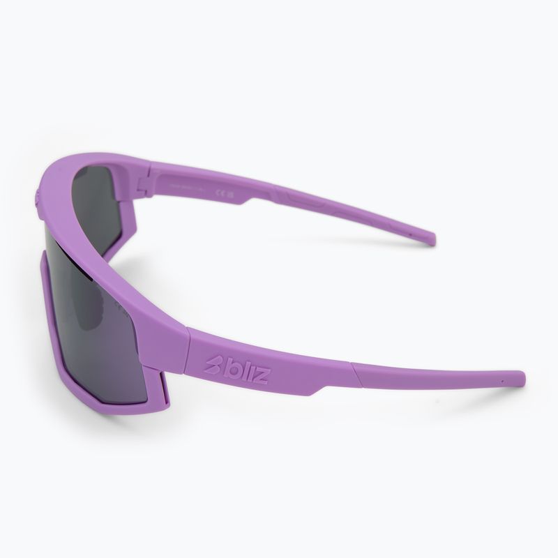 Bliz Vision matte purple/grey purple mirror sunglasses 5