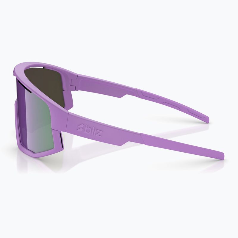 Bliz Vision matte purple/grey purple mirror sunglasses 4