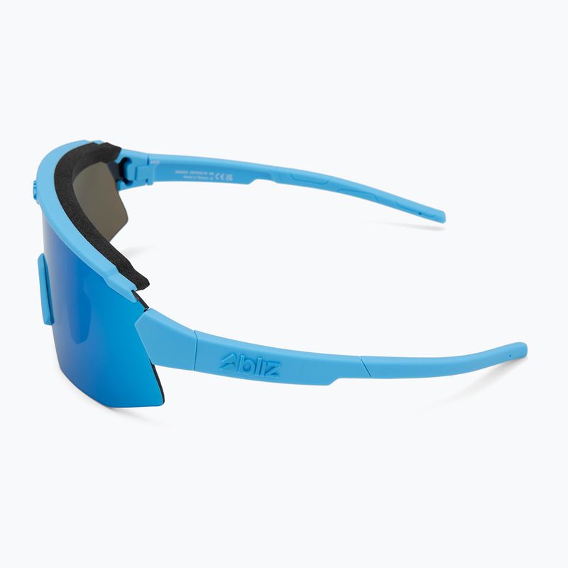 Bliz Breeze matte blue/grey blue mirror/pink sunglasses 5