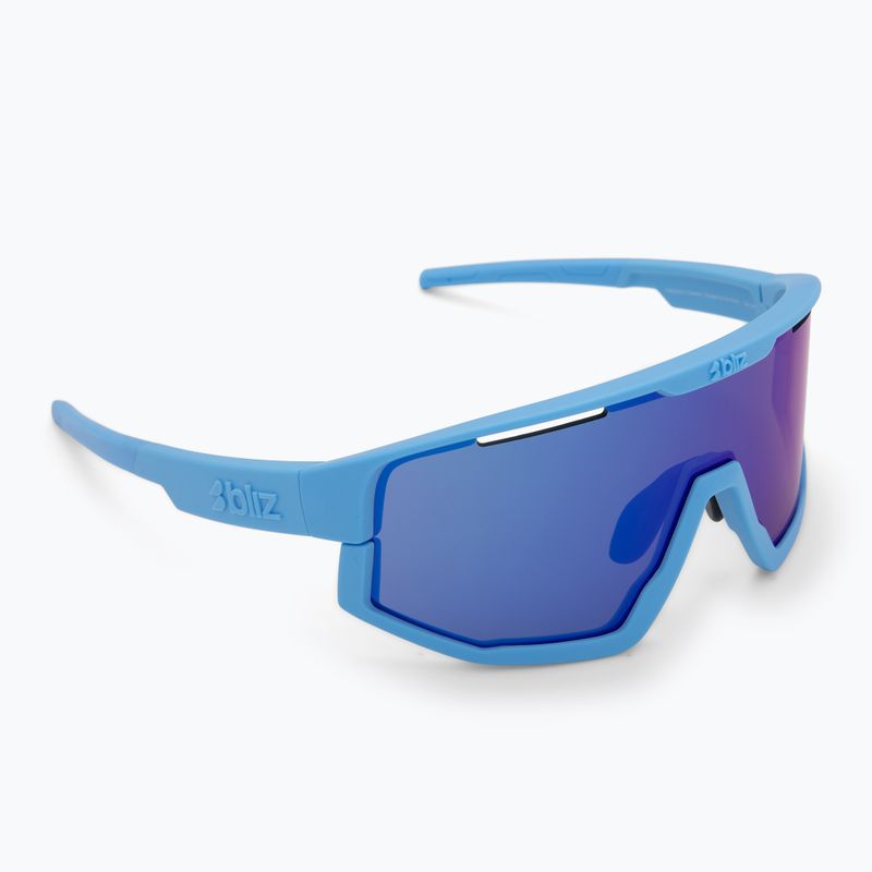 Bliz Fusion matte blue/grey blue mirror sunglasses 2
