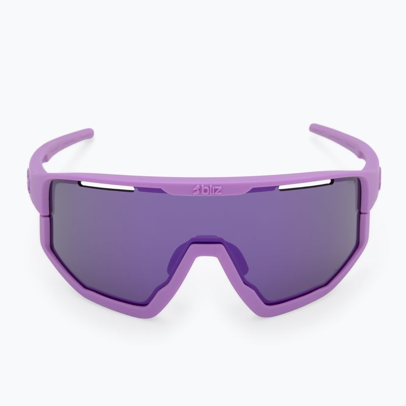 Bliz Fusion matte purple/grey purple mirror sunglasses 4