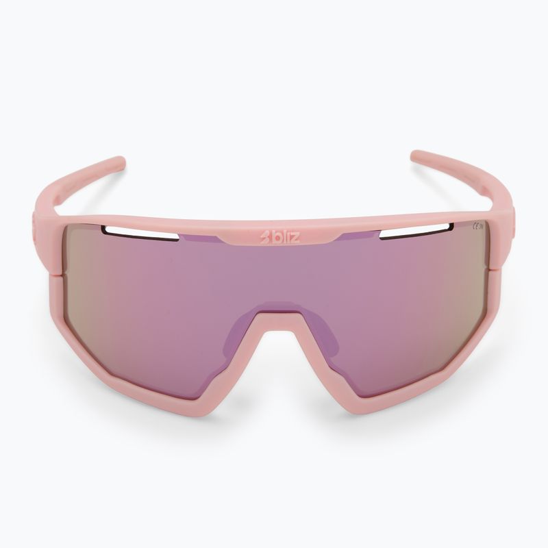 Bliz Fusion matte powder pink/brown rosé multi sunglasses 4