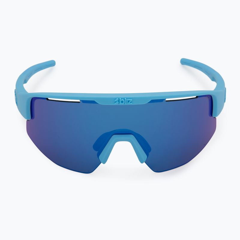 Bliz Matrix Small matte blue/grey blue mirror sunglasses 3