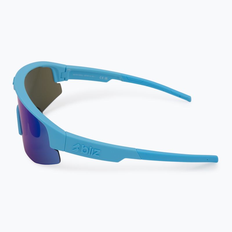 Bliz Matrix Small matte blue/grey blue mirror sunglasses 4