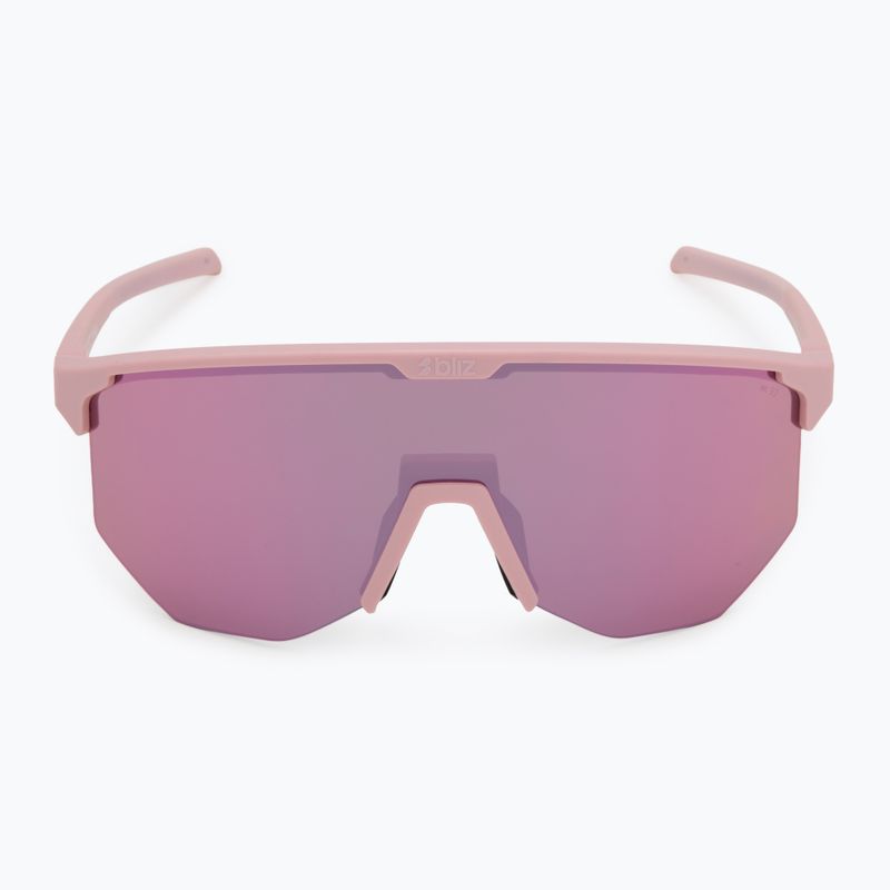 Bliz Hero matte powder pink/brown rosé multi sunglasses 3
