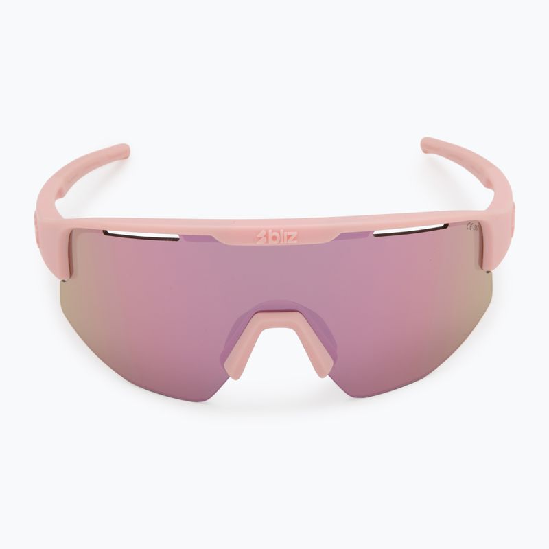 Bliz Hero Small matte powder pink/brown rosé multi sunglasses 3