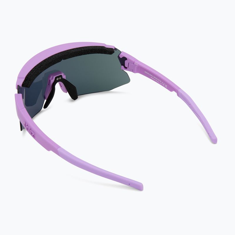Bliz Breeze Small matte purple/grey purple mirror/pink sunglasses 3