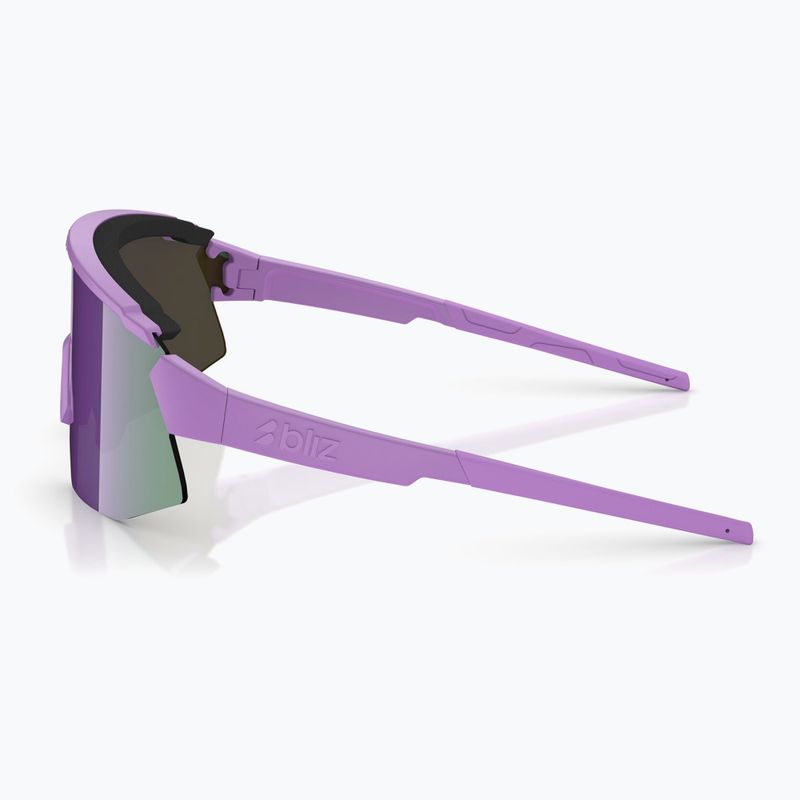 Bliz Breeze Small matte purple/grey purple mirror/pink sunglasses 4
