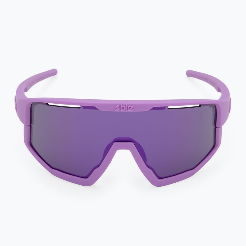 Bliz Fusion Small matte purple/grey purple mirror sunglasses 4