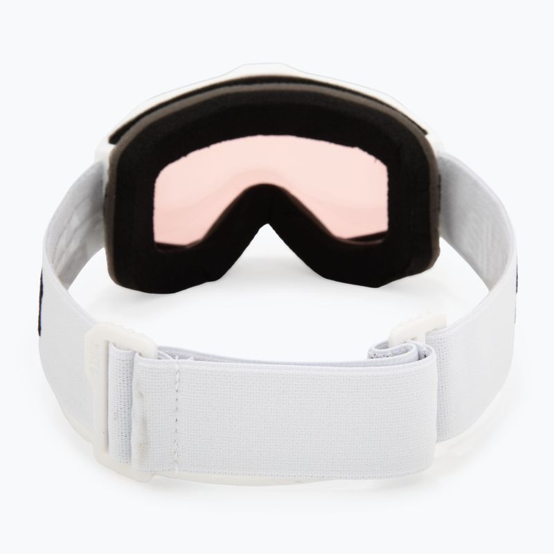 Children's ski goggles Bliz Liner Jr matte white/pink 3