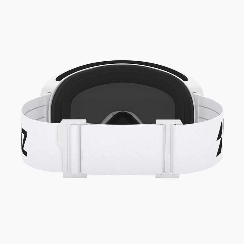 Ski goggles Bliz Flow matte white/smoke/pink 3