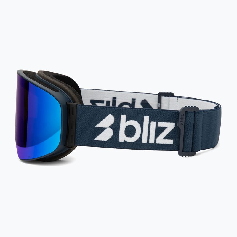 Ski goggles Bliz Flow matte blue/brown/blue multi 3
