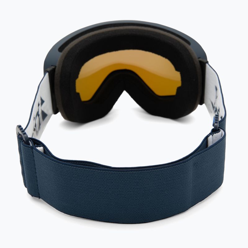 Ski goggles Bliz Flow matte blue/brown/blue multi 4