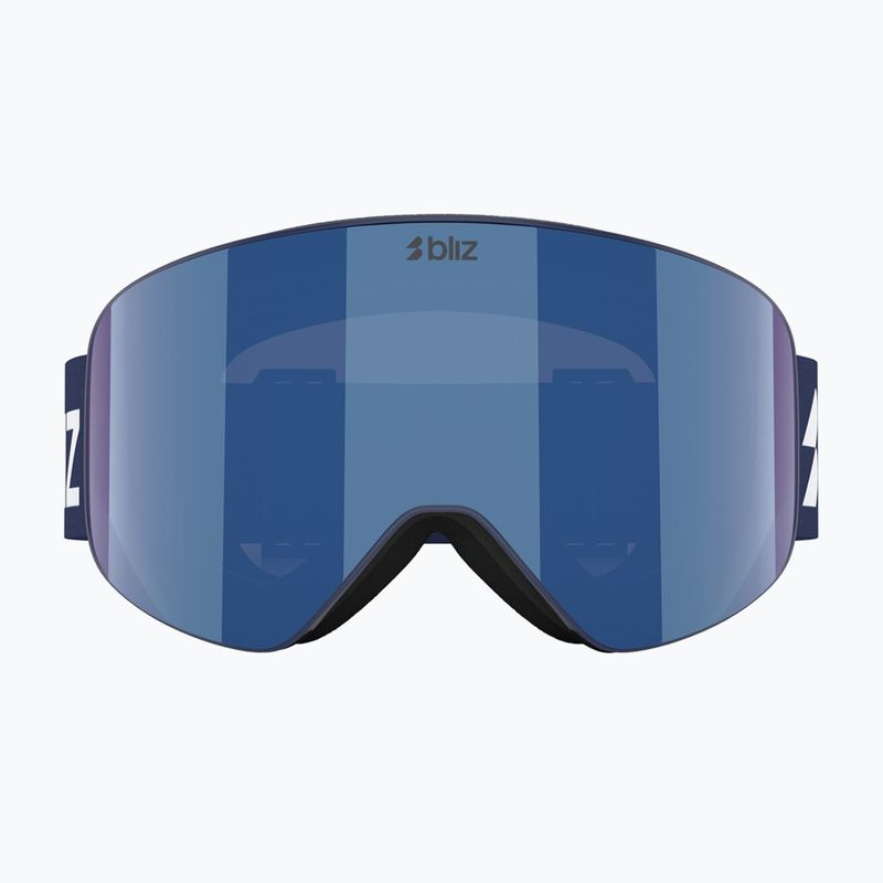 Ski goggles Bliz Flow matte blue/brown/blue multi 2