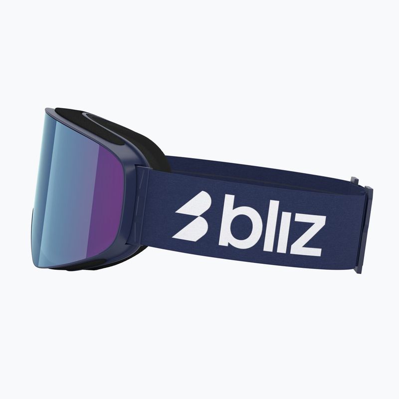 Ski goggles Bliz Flow matte blue/brown/blue multi 4