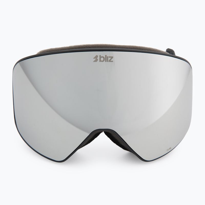 Ski goggles Bliz Flow matte black/smoke/silver mirror 2