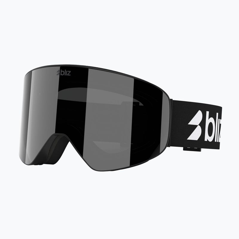 Ski goggles Bliz Flow matte black/smoke/silver mirror 6