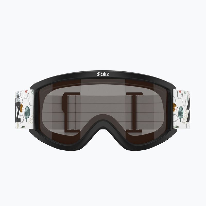 Children's ski goggles Bliz Pixie Jr matte black/brown 2