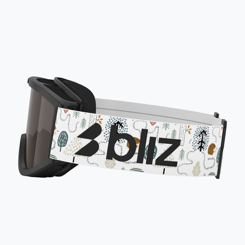 Children's ski goggles Bliz Pixie Jr matte black/brown 4