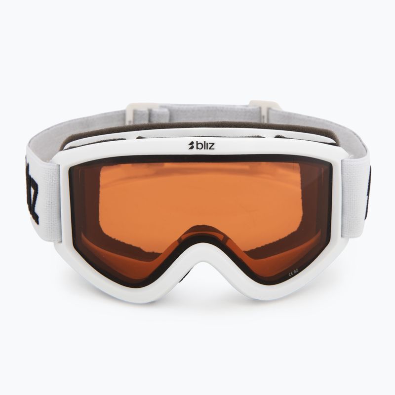 Children's ski goggles Bliz Pixie Jr matte white/orange 2