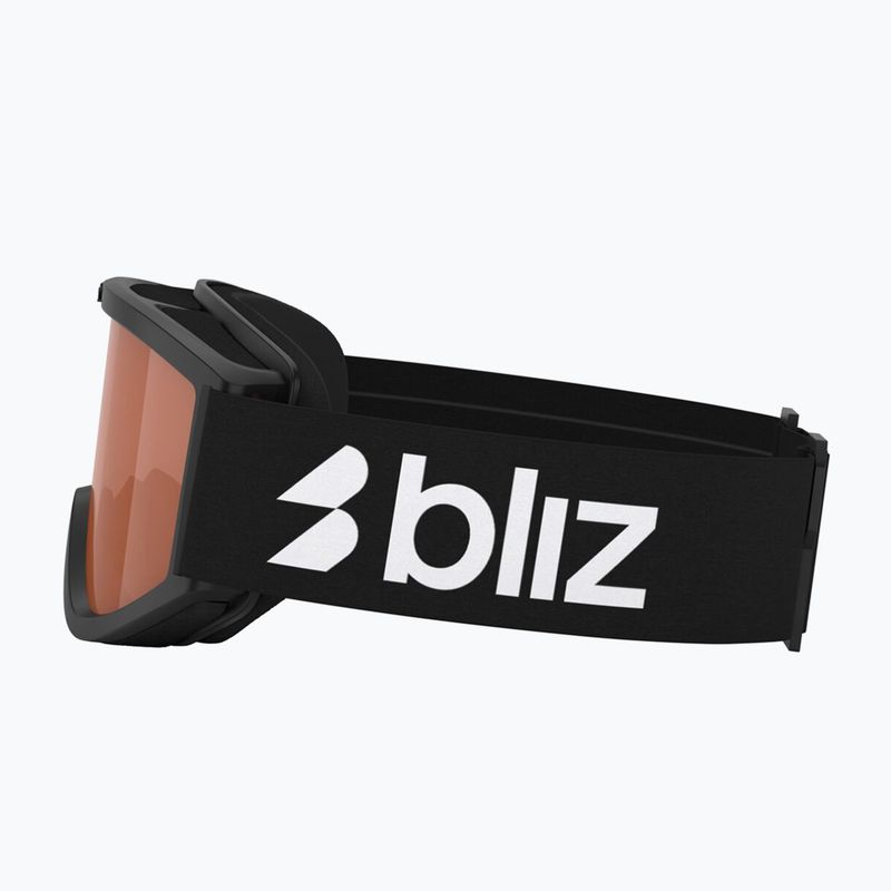 Children's ski goggles Bliz Pixie Jr matte black/orange 4