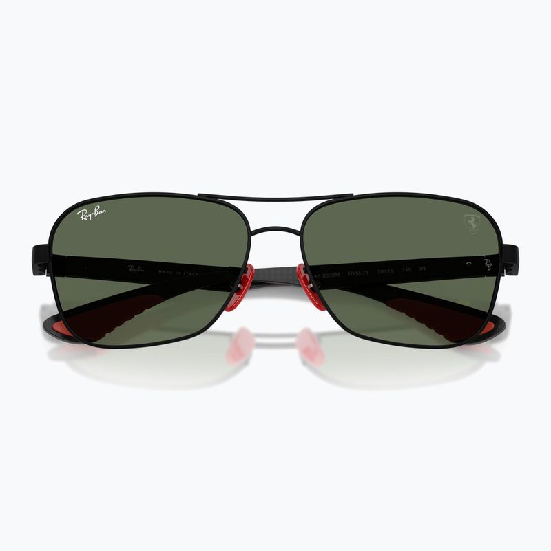 Sunglasses Ray-Ban Rb8336M Scuderia matt black/dark green 3