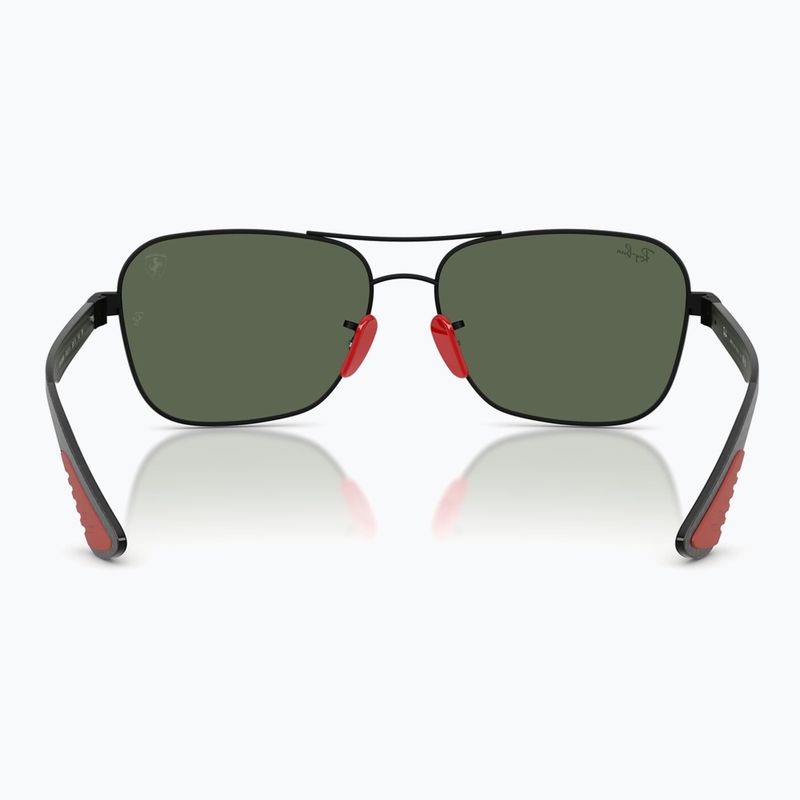 Sunglasses Ray-Ban Rb8336M Scuderia matt black/dark green 5