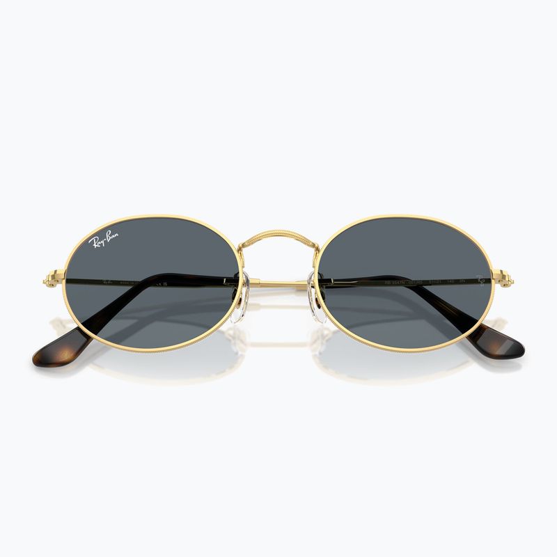 Sunglasses Ray-Ban Oval arista gold/blue 3