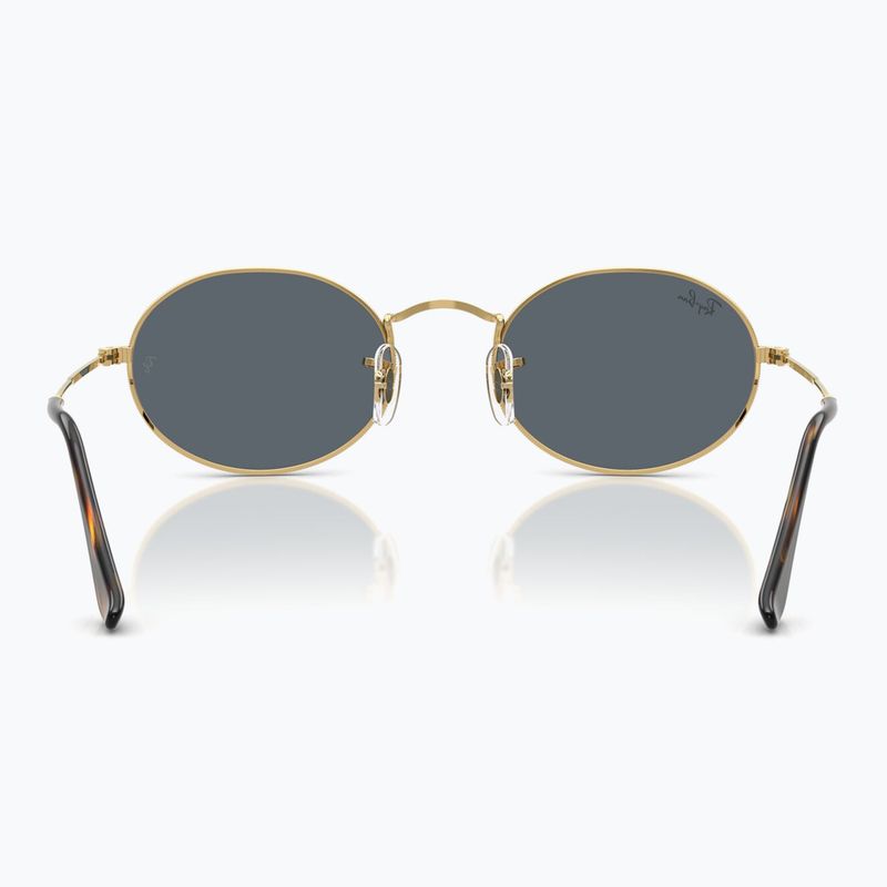 Sunglasses Ray-Ban Oval arista gold/blue 5