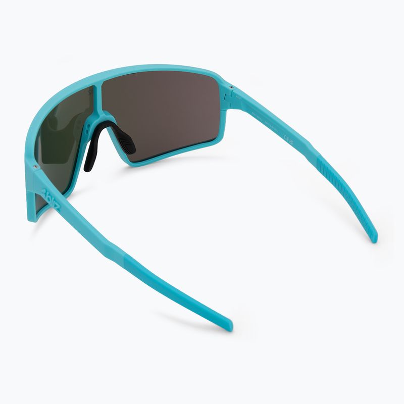 Bliz P001S matte turquoise/green/blue green revo sunglasses 2
