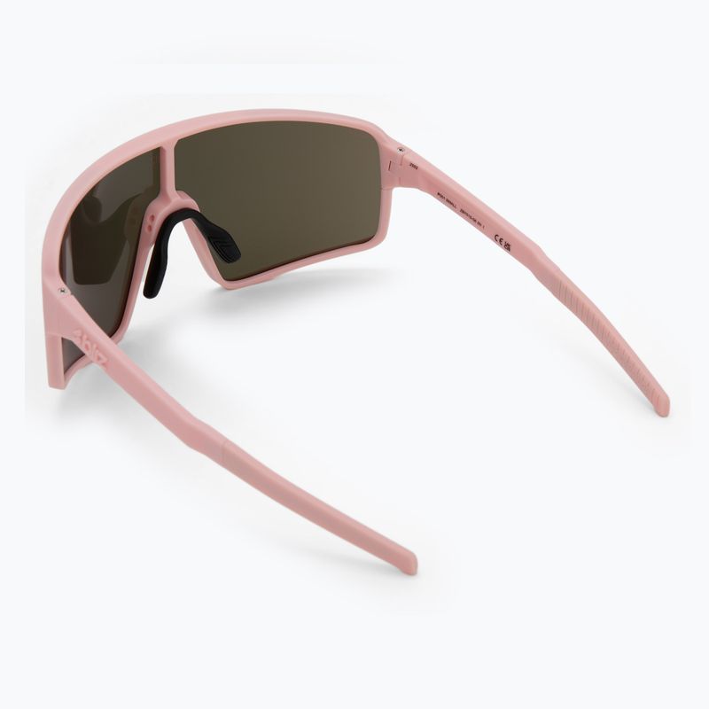 Bliz P001S matte powder pink/brown rosé multi sunglasses 2