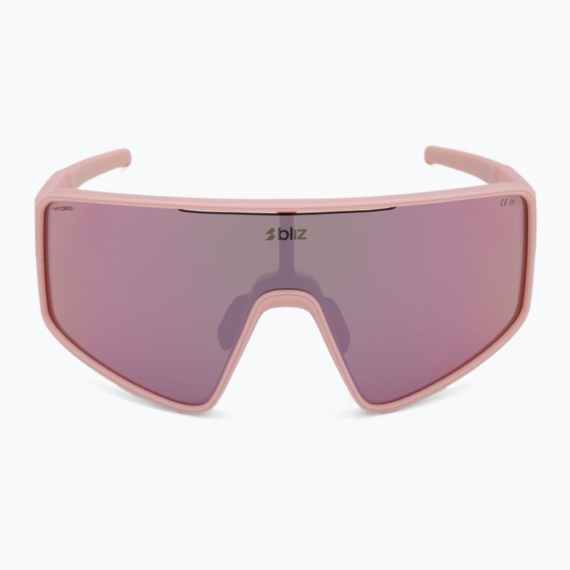 Bliz P001S matte powder pink/brown rosé multi sunglasses 3