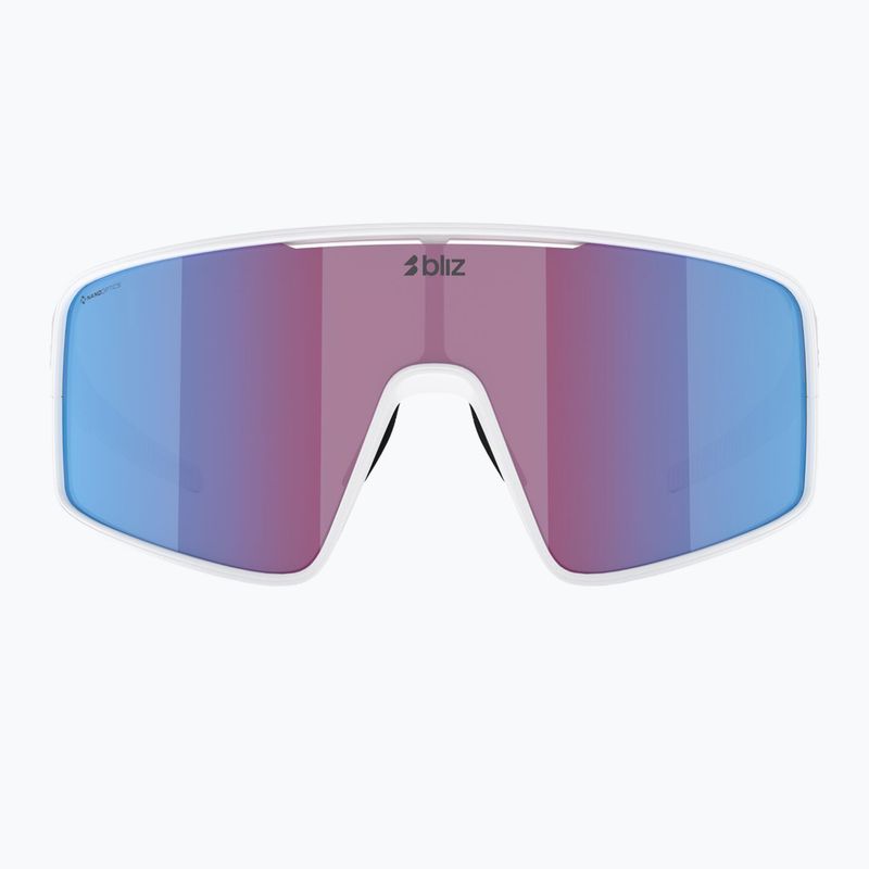 Bliz P001S Nano Optics Nordic Light matte white/begonia/violet blue multi sunglasses 2
