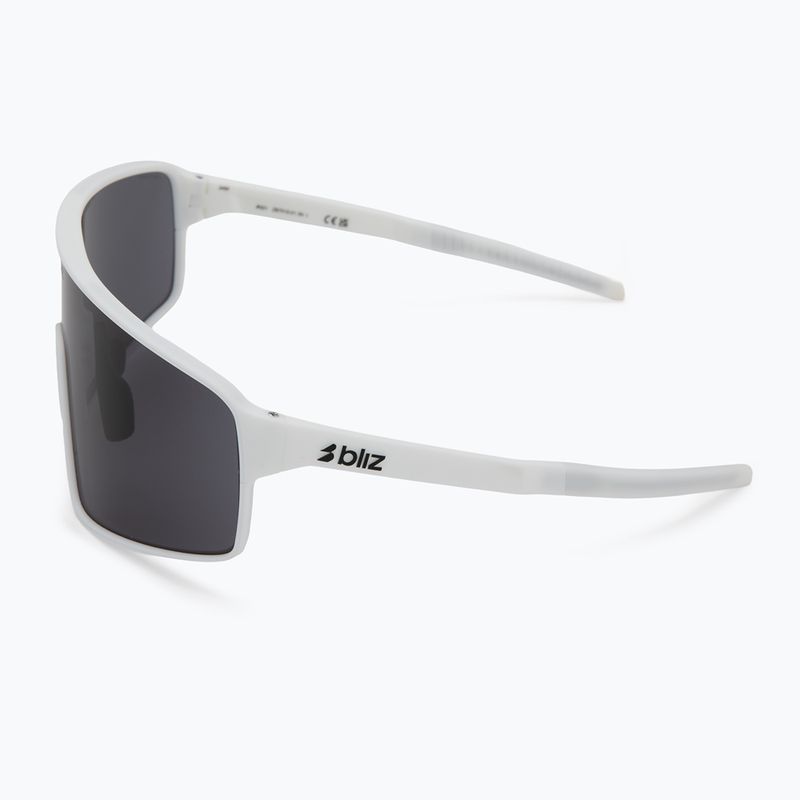 Bliz P001 matte white/smoke sunglasses 4