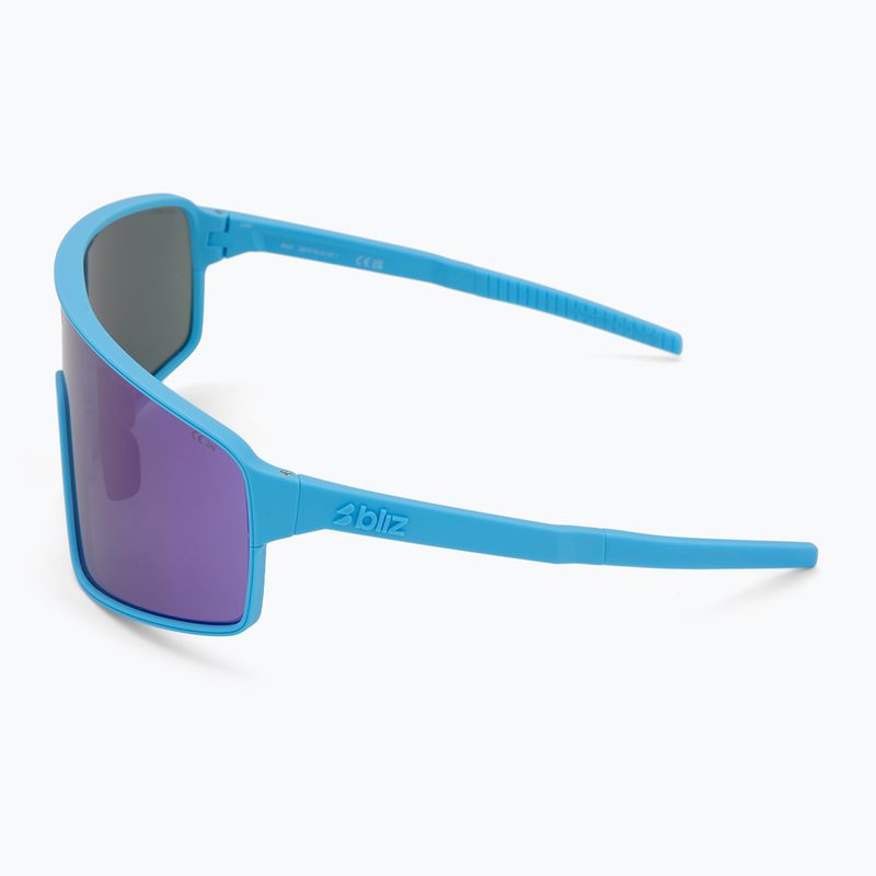Bliz P001 matte blue/grey blue mirror sunglasses 4