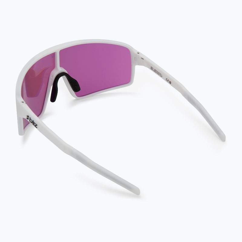 Bliz P001 Nano Optics Nordic Light matte white/begonia/violet blue multi sunglasses 2