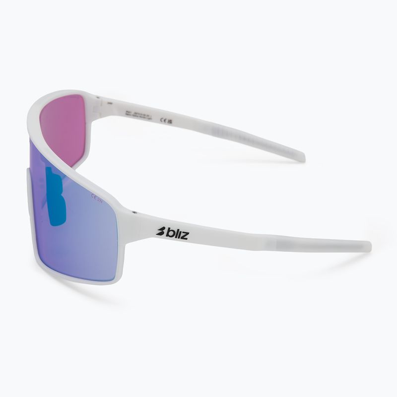 Bliz P001 Nano Optics Nordic Light matte white/begonia/violet blue multi sunglasses 4