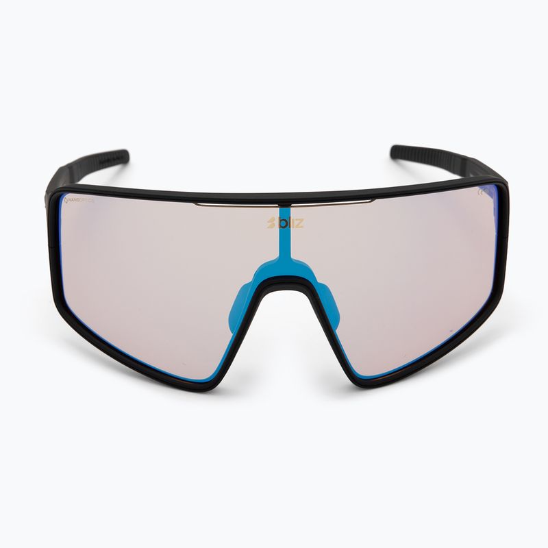 Bliz P001 Nano Optics Nordic Light matte black/coral/orange blue multi sunglasses 3