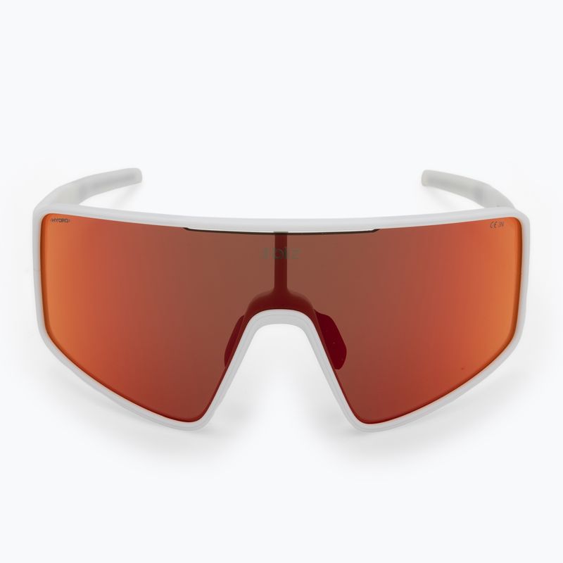 Bliz P001 matte white/brown red mirror sunglasses 3