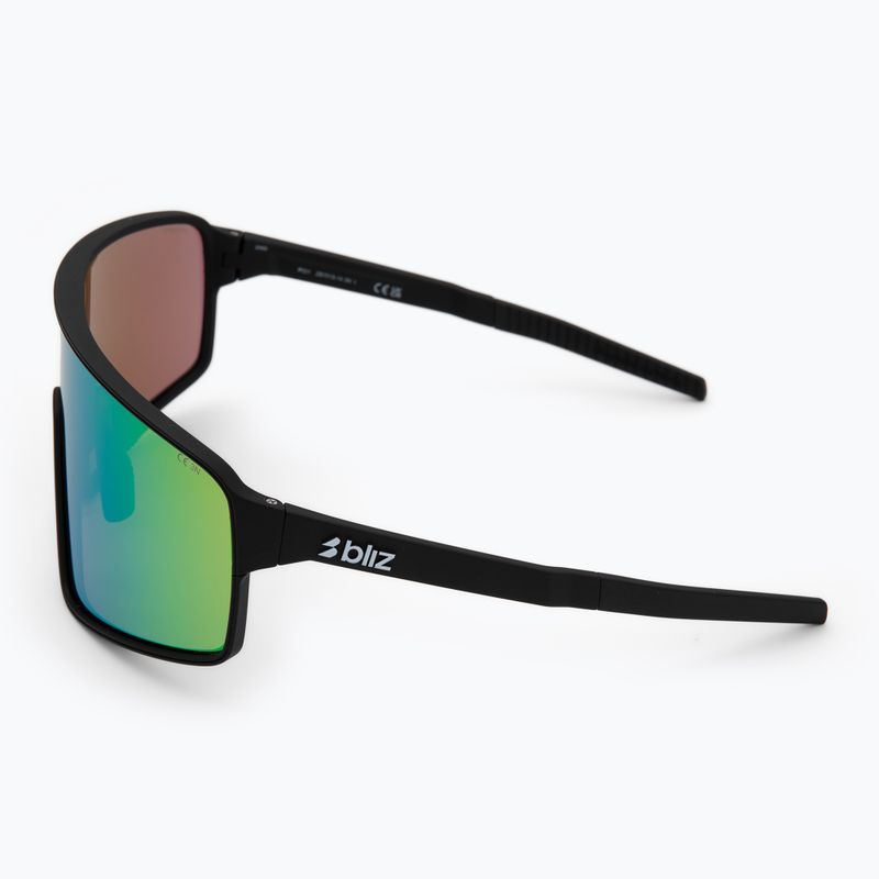 Bliz P001 matte black/brown green multi sunglasses 4